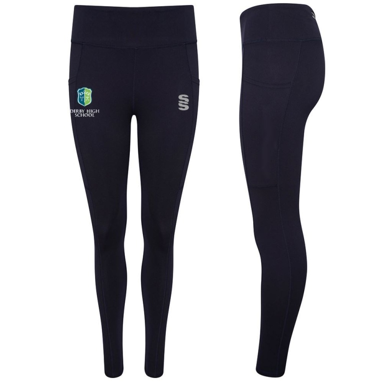 Derby High School Full Length Leggings Navy