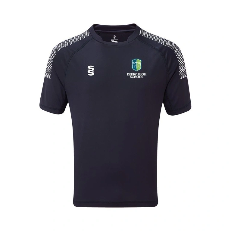 Derby High School Dual Shirt Navy/White